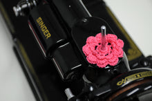 Load image into Gallery viewer, Spool Pin Doily - Salmon Pink