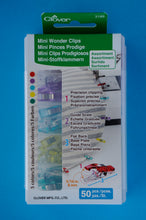 Load image into Gallery viewer, Clover Mini Wonder Clips Assorted Coulours