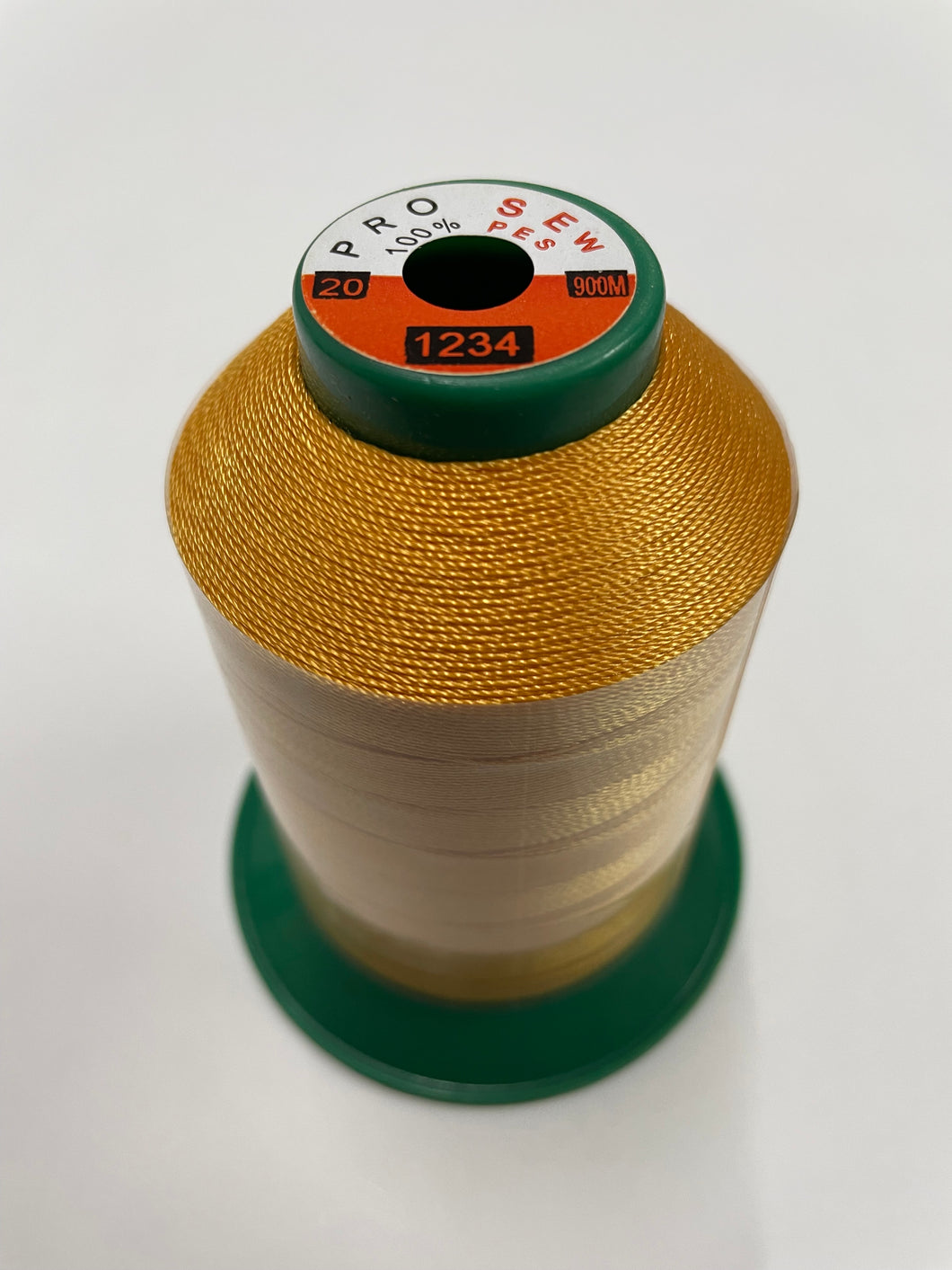 1234 - Yellow M20 Polyester Thread