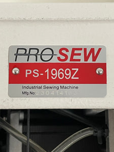 Prosew PS-1969Z Industrial Sewing Machine - Please email for availability