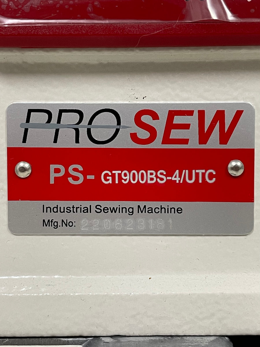 PS-GT900BS-4/UTC Industrial Overlock Machine - Please email