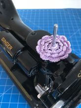 Load image into Gallery viewer, Spool Pin Doily - Lilac