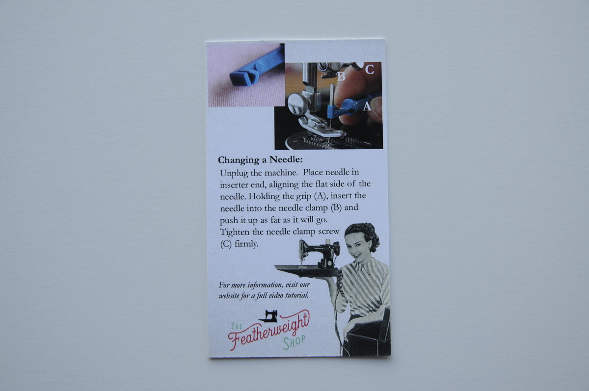 Needle Threader, SUPER EASY Machine Needle Inserter and Threader S