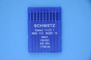 Schmetz DBx1 16x231 Size 100/16