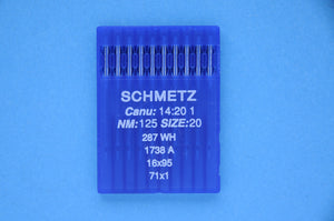 Schmetz 287WH 71x1 Size 125/20