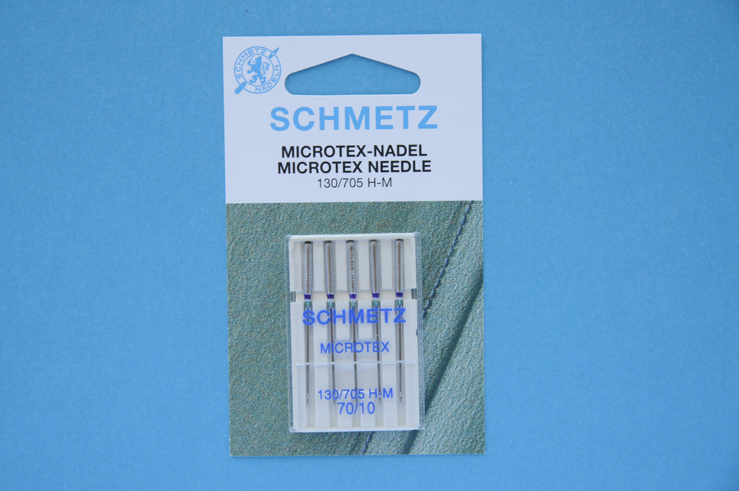 Schmetz Microtex 130/705 H-M Needle Size 70/10