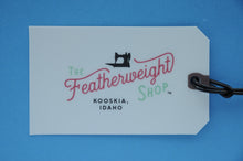 Load image into Gallery viewer, Luggage & ID Tag For 222K Black Free Arm Singer Featherweight