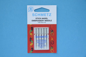 Schmetz Embroidery Needles 130/705 H-E Size 75/11