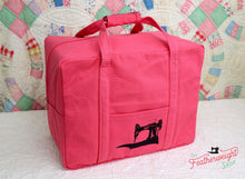 Load image into Gallery viewer, Bag, Tote for Featherweight Case or Tools & Accessories - Betty's Strawberry Pink