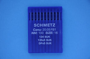 Schmetz DPx5 SUK 135x5 Size 100/16