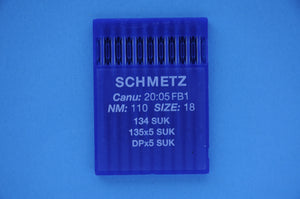 Schmetz DPx5 SUK 135x5 Size 110/18