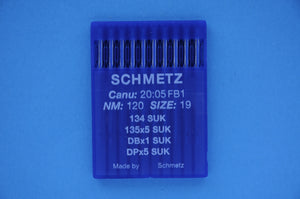 Schmetz DPx5 SUK 135x5 Size 120/19