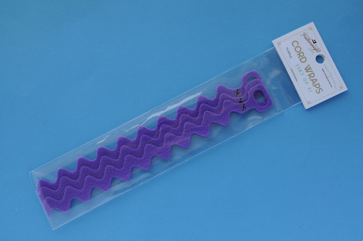 Cord Wrap, Ric Rac - Set Of 3 (Purple) – S and P Sewing Supplies
