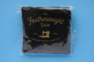 Featherweight Black Accurate Seam Guide, Black Seam Square, and Black Pocket Bag