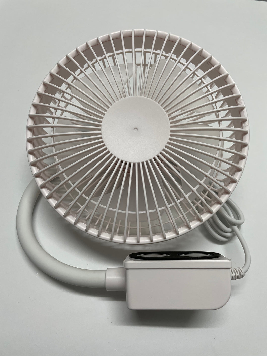 240 Volt Magnetic Electric Fan - White