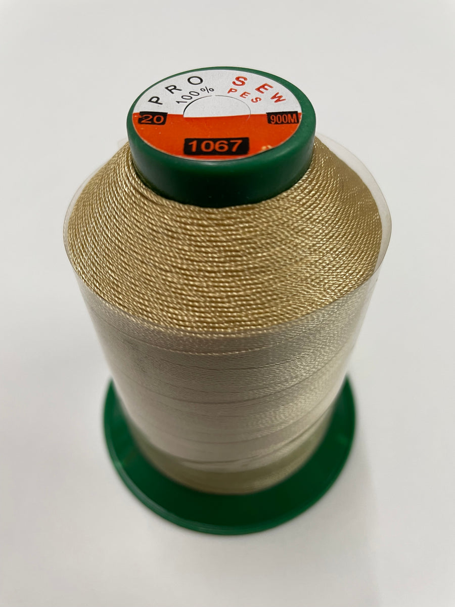 Tan Thread Poly 1067 - Tan M20 Polyester Thread – S and P Sewing Supplies