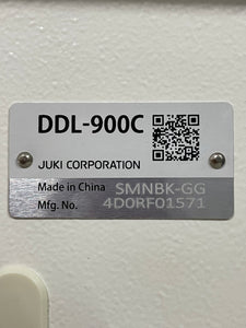 JUKI DDL-900C Industrial Sewing Machine - Please email for availability