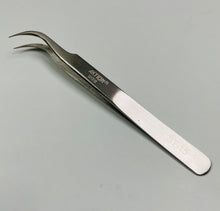 Load image into Gallery viewer, Super Fine Curve Tip Stainless Steel Tweezer
