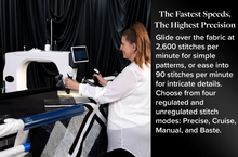 Load image into Gallery viewer, Q'nique 21X Elite Longarm Quilting Machine
