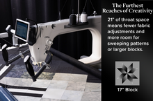 Load image into Gallery viewer, Q'nique 21X Elite Longarm Quilting Machine
