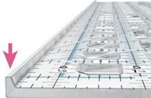 Load image into Gallery viewer, TrueCut Rectangle Quilting Ruler 3 x 8 Inch
