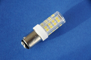 LED Light Globe Bright White - BA15D Bayonet Base