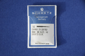 Schmetz 206x13 SUK Size 90/14 10 Pack Ball Point Needles