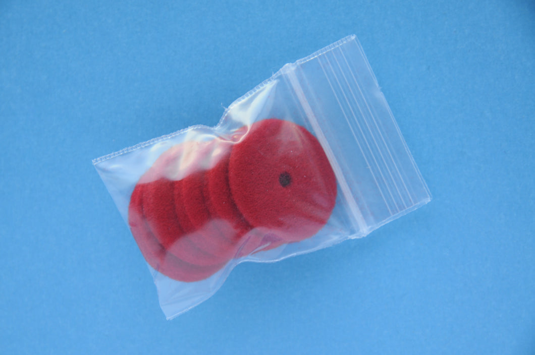 Red Spool Pin Felts (5 pack)