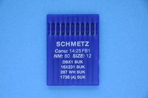 Schmetz DBx1 16x231 SUK Size 80/12