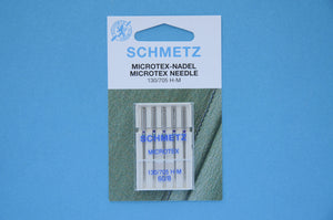 Schmetz Microtex 130/705 H-M Needle Size 60/8