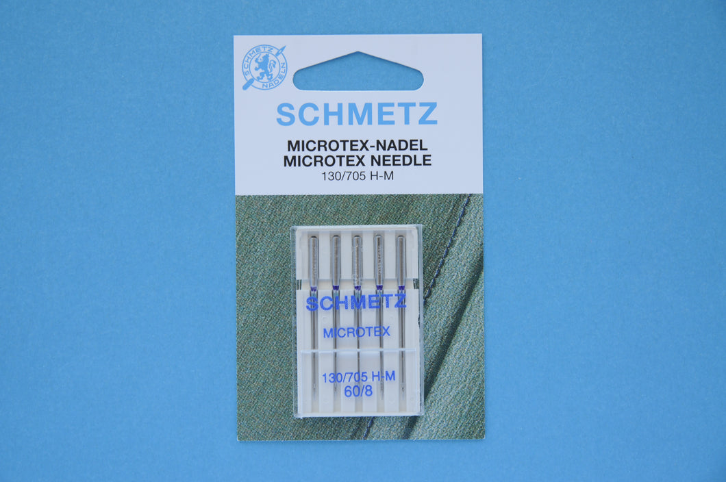 Schmetz Microtex 130/705 H-M Needle Size 60/8
