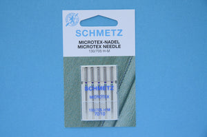 Schmetz Microtex 130/705 H-M Needle Size 70/10